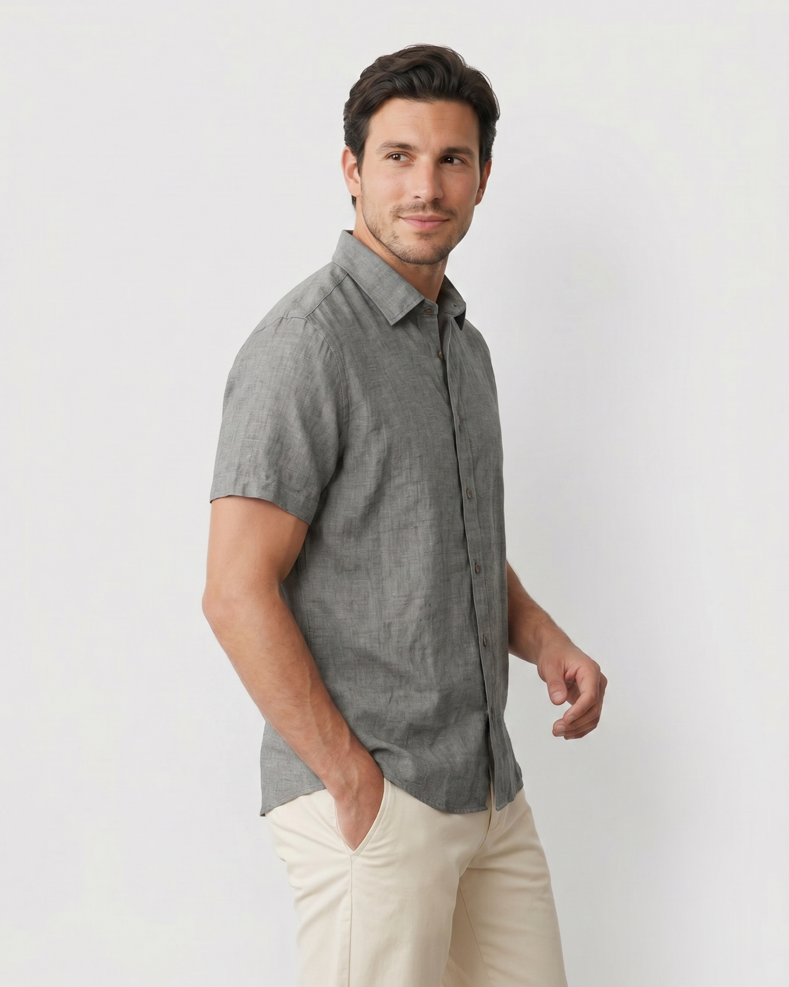 Paros Heritage Shirt - Graphite