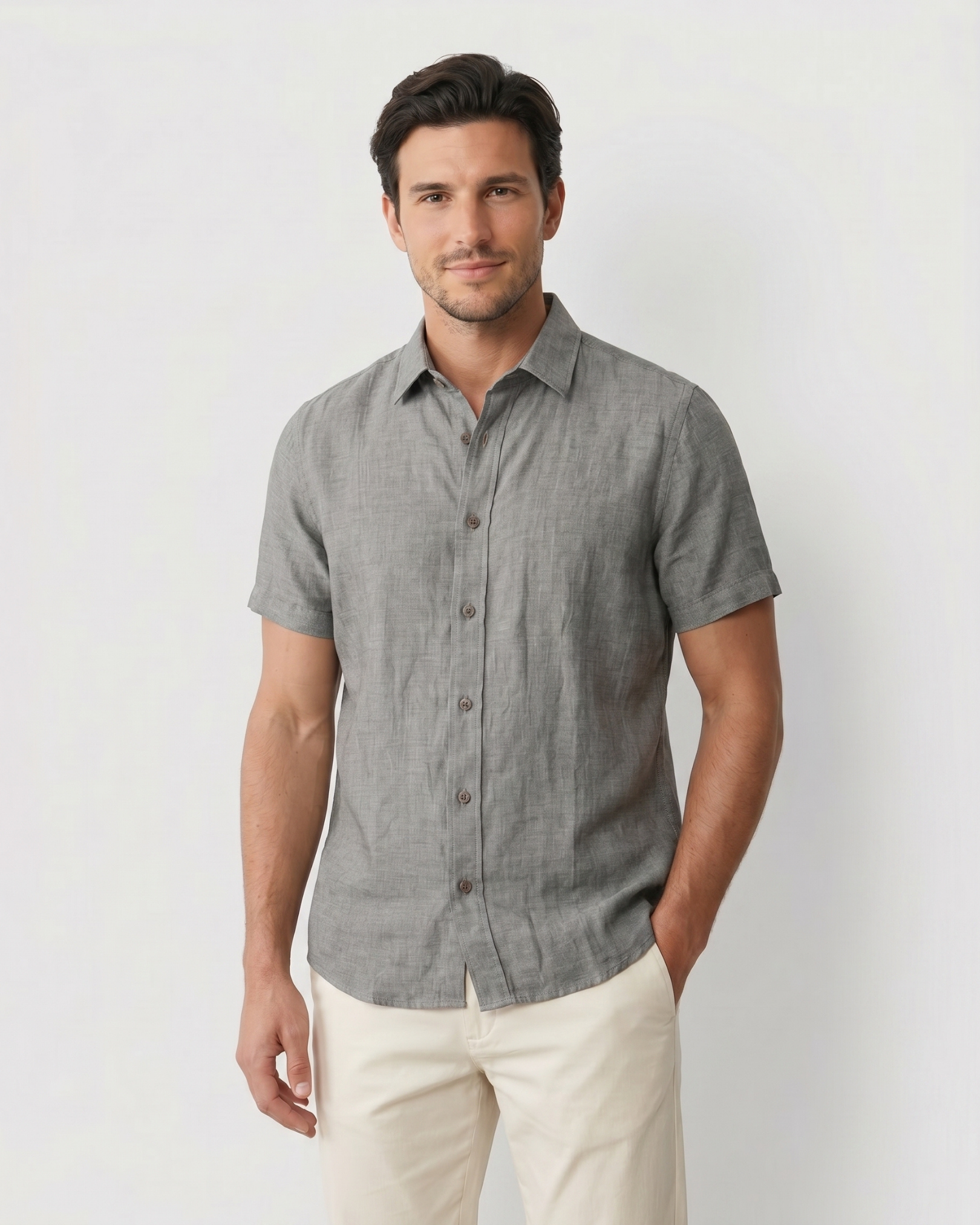Paros Heritage Shirt - Graphite