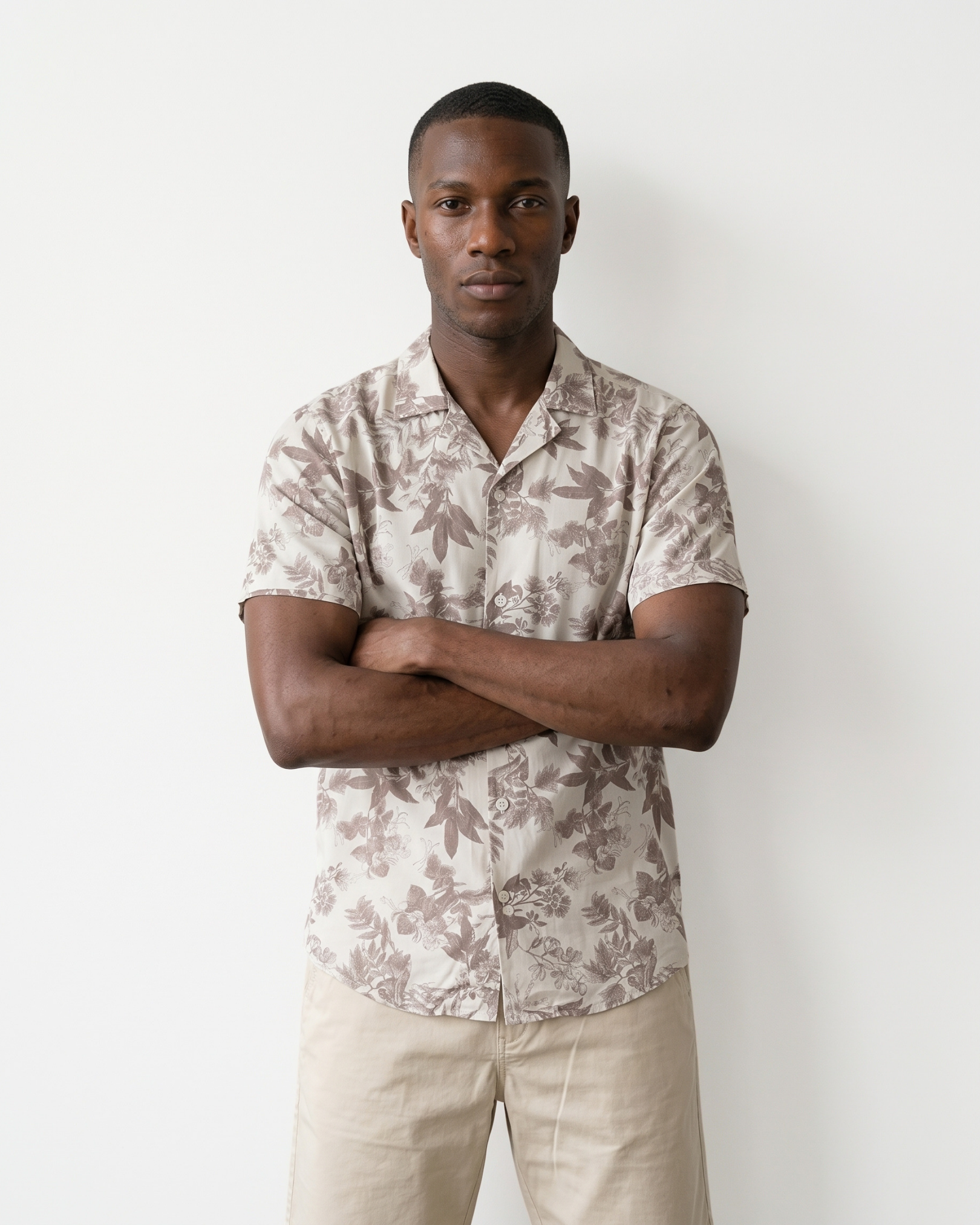 Azzurro Botanical Shirt - Forest Floral