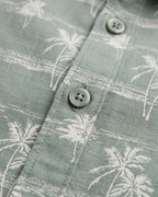 Camisa Sahara Palm - Sage Palm