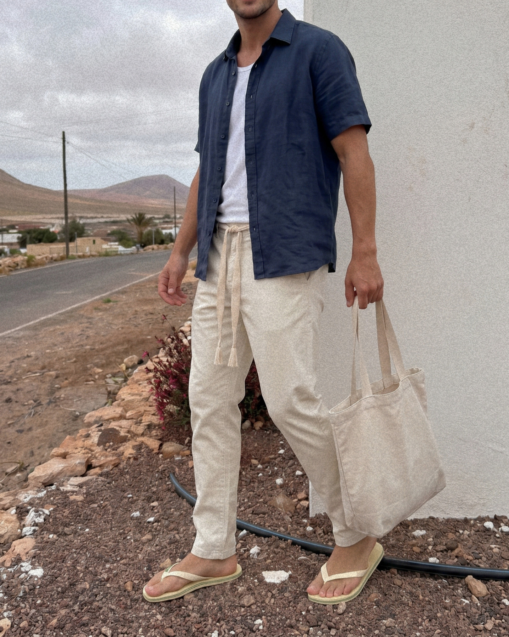 The Everyday Chino - Bone White