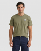 T-shirt Heritage Modal - Moss Green
