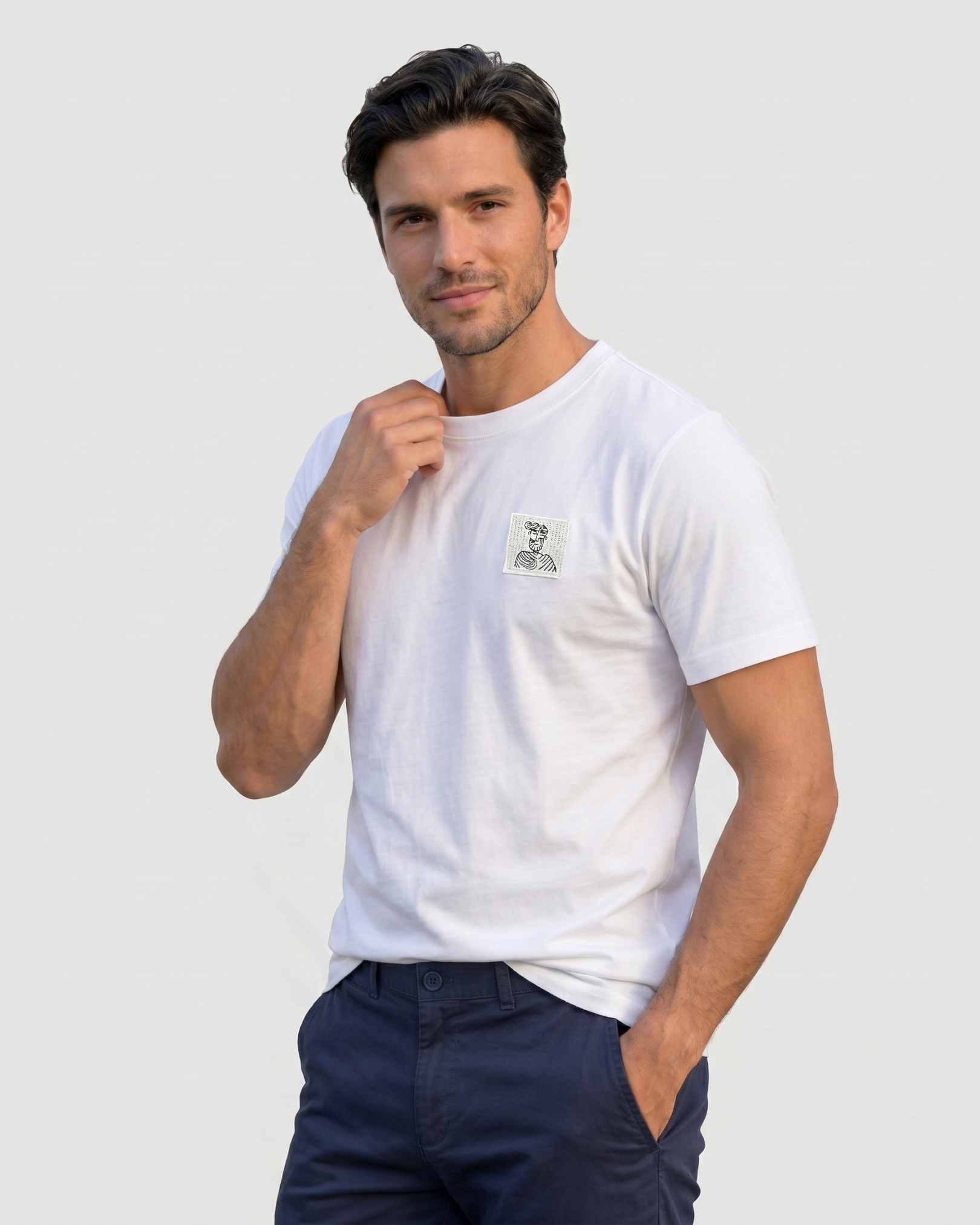 Heritage Modal Tee - White