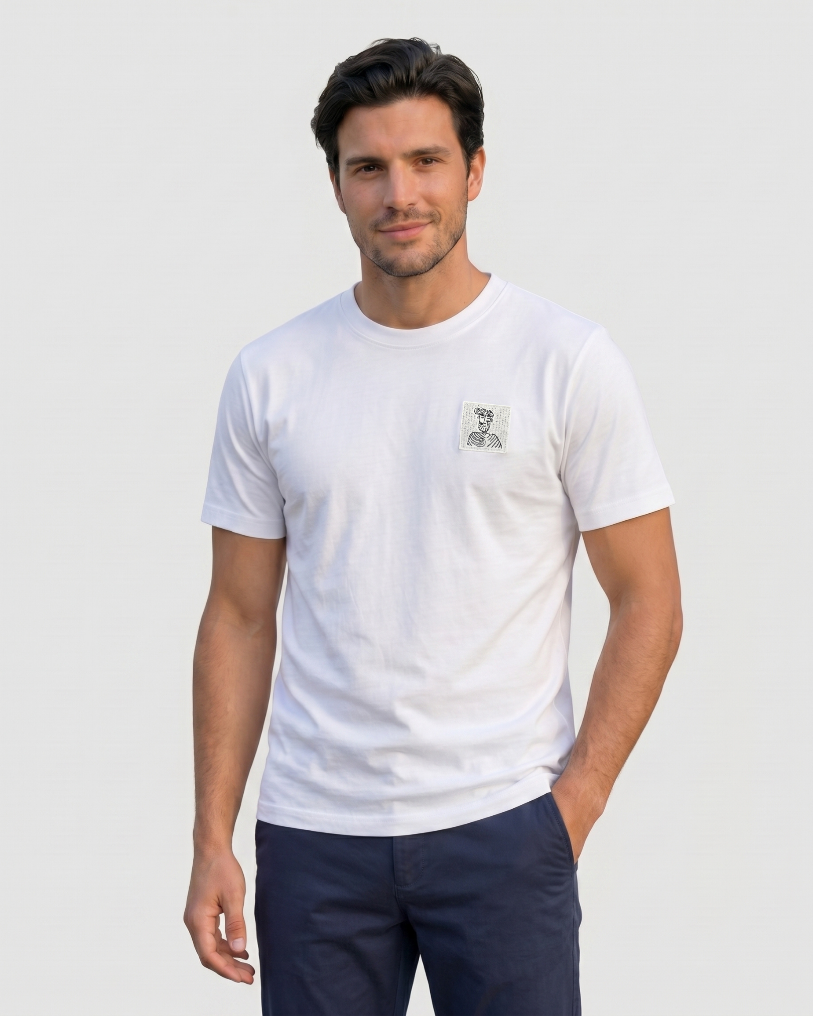 Heritage Modal Tee - White