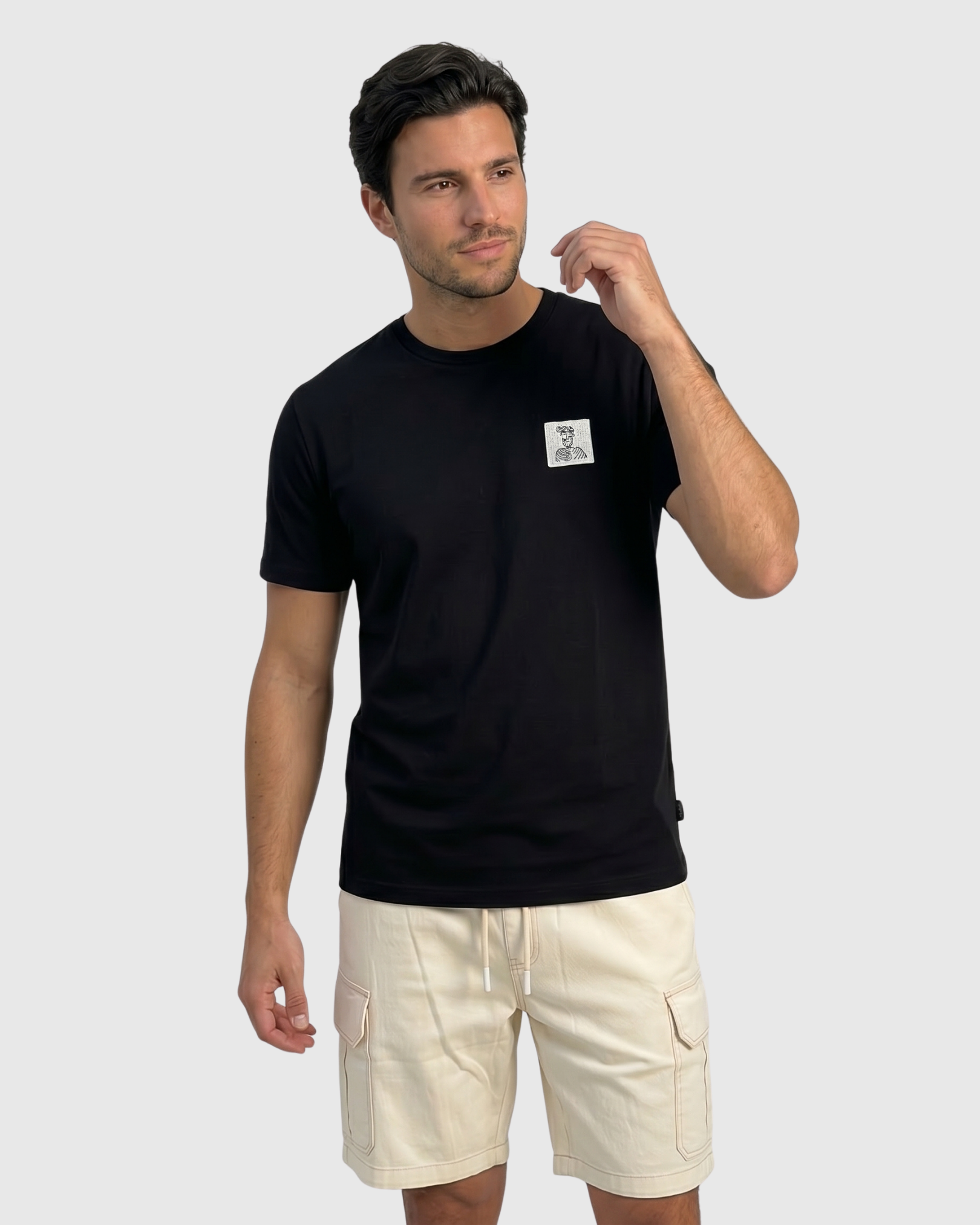 Heritage Modal Tee - Black