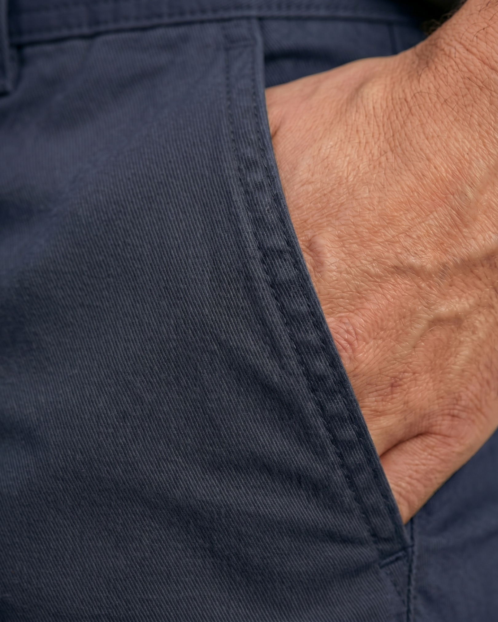 Tailored Bermuda - Deep Navy