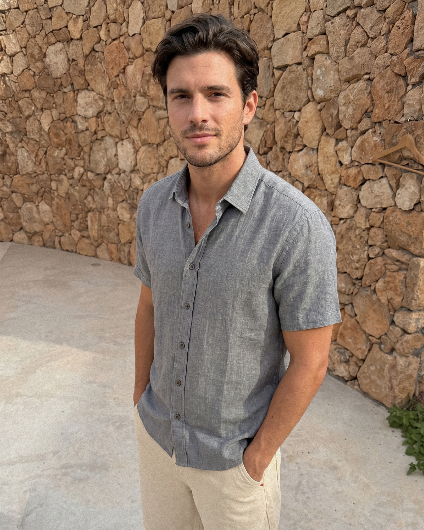 Paros Heritage Shirt - Graphite