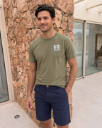 T-shirt Heritage Modal - Moss Green