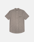 Lagos Mao Shirt - Stone Taupe