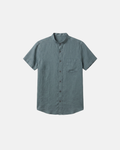 Marine Mao Shirt - Marine Teal