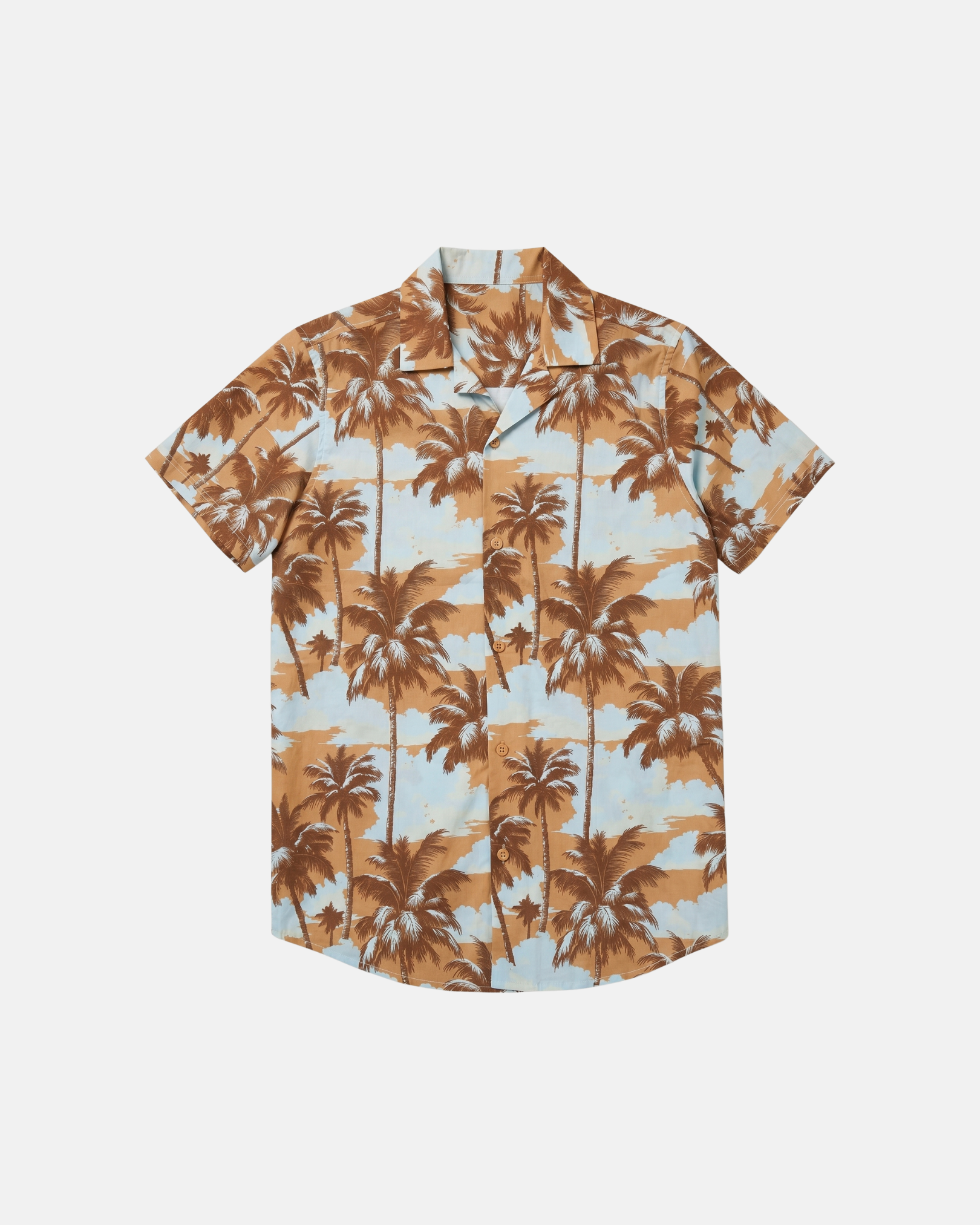 Acapulco Resort Shirt - Sunset Palm