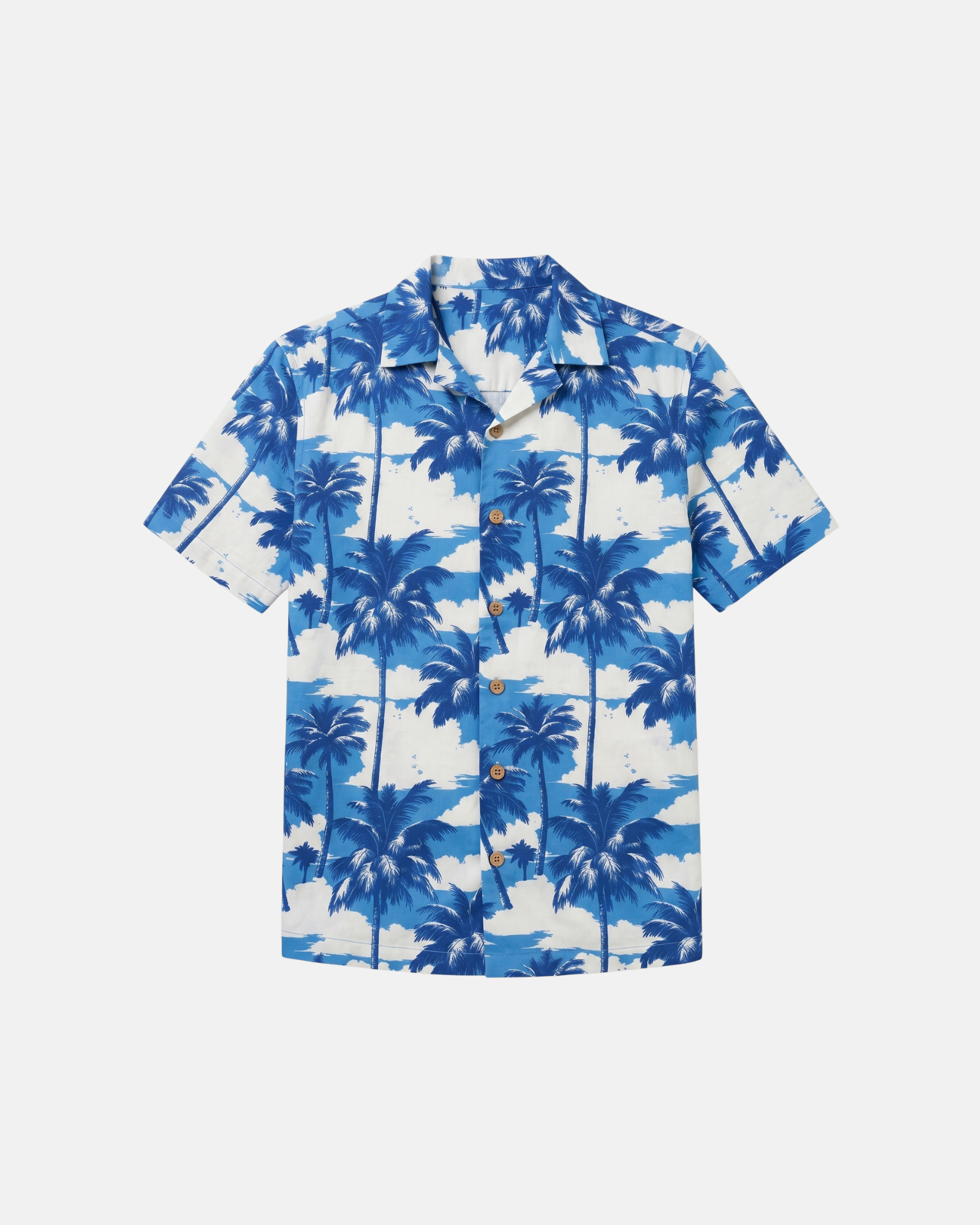 Acapulco Resort Shirt - Azure Palm
