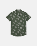 Deep Leaf Shirt - Sage Green Leaf