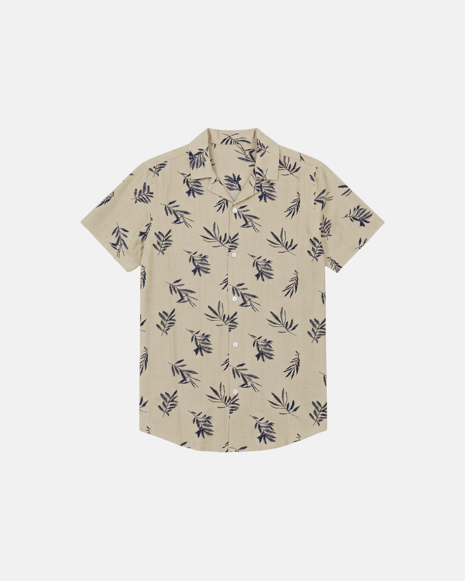 Deep Leaf Shirt - Desert Sand Leaf