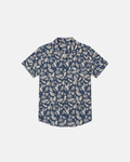 Monochrome Jungle Shirt -Navy Jungle