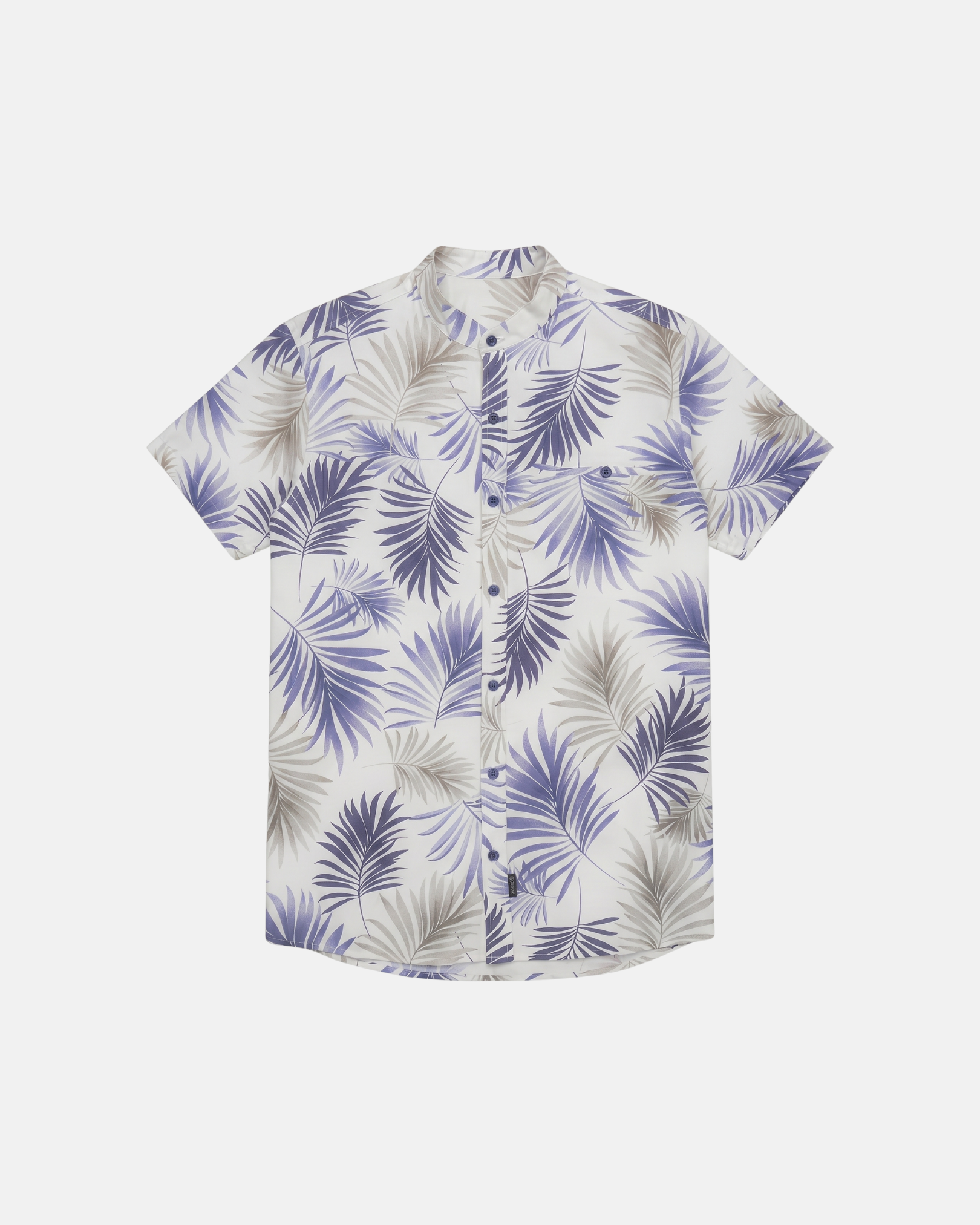 Palma Mao Shirt - Mediterranean Blue
