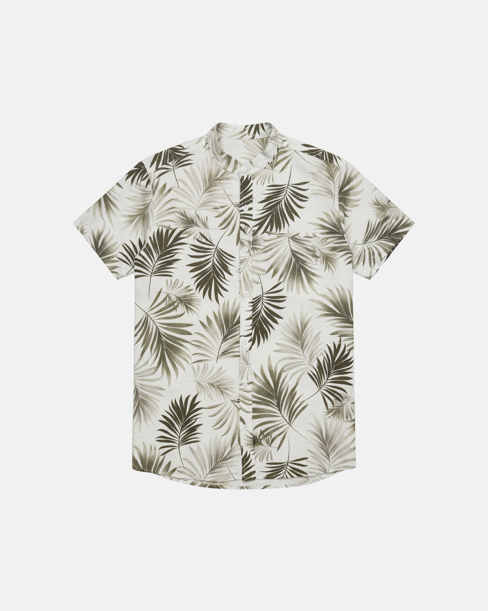 Palma Mao Shirt - Olive Grove
