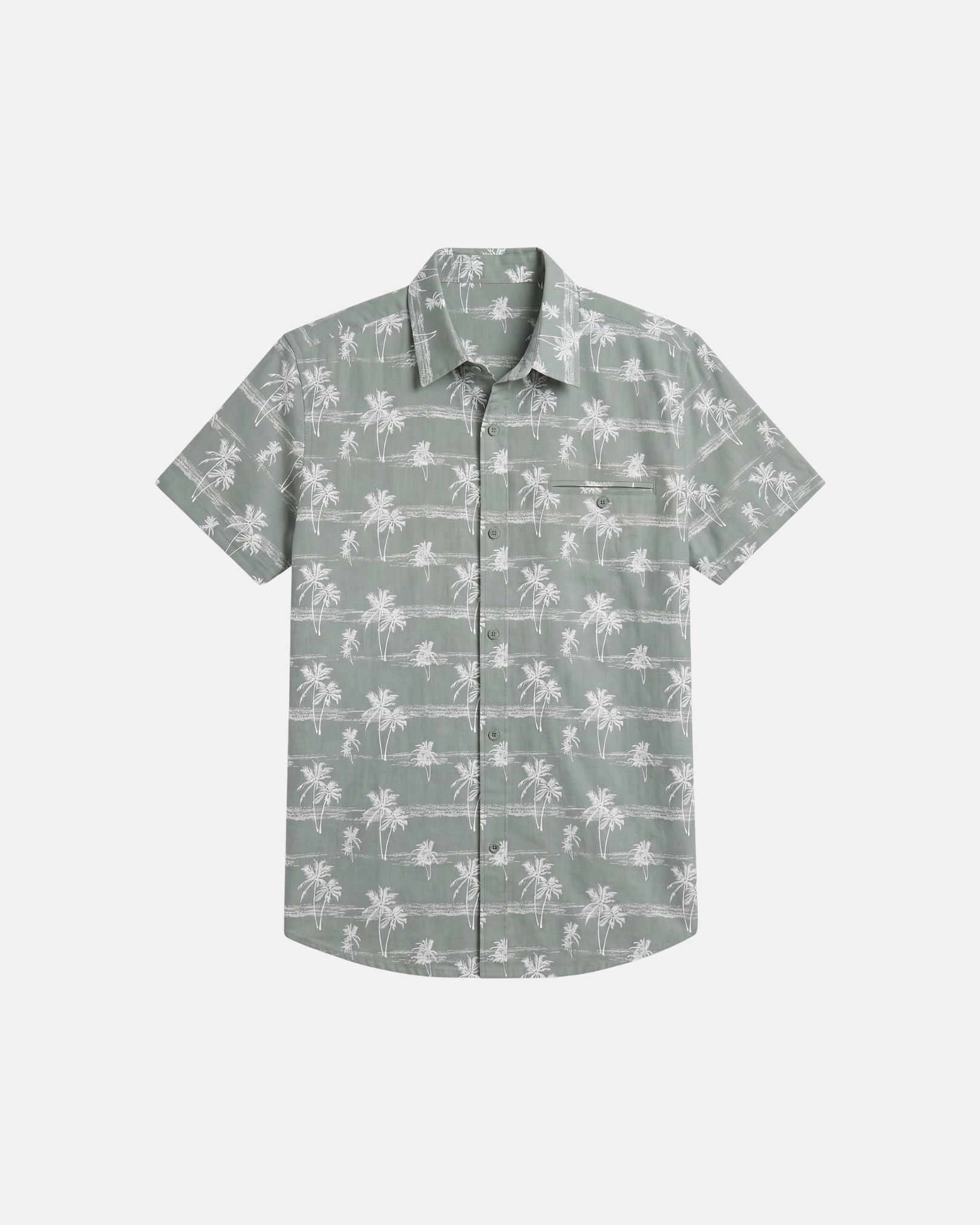 Sahara Palm Shirt - Sage Palm
