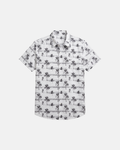 Sahara Palm Shirt - Obsidian Palm
