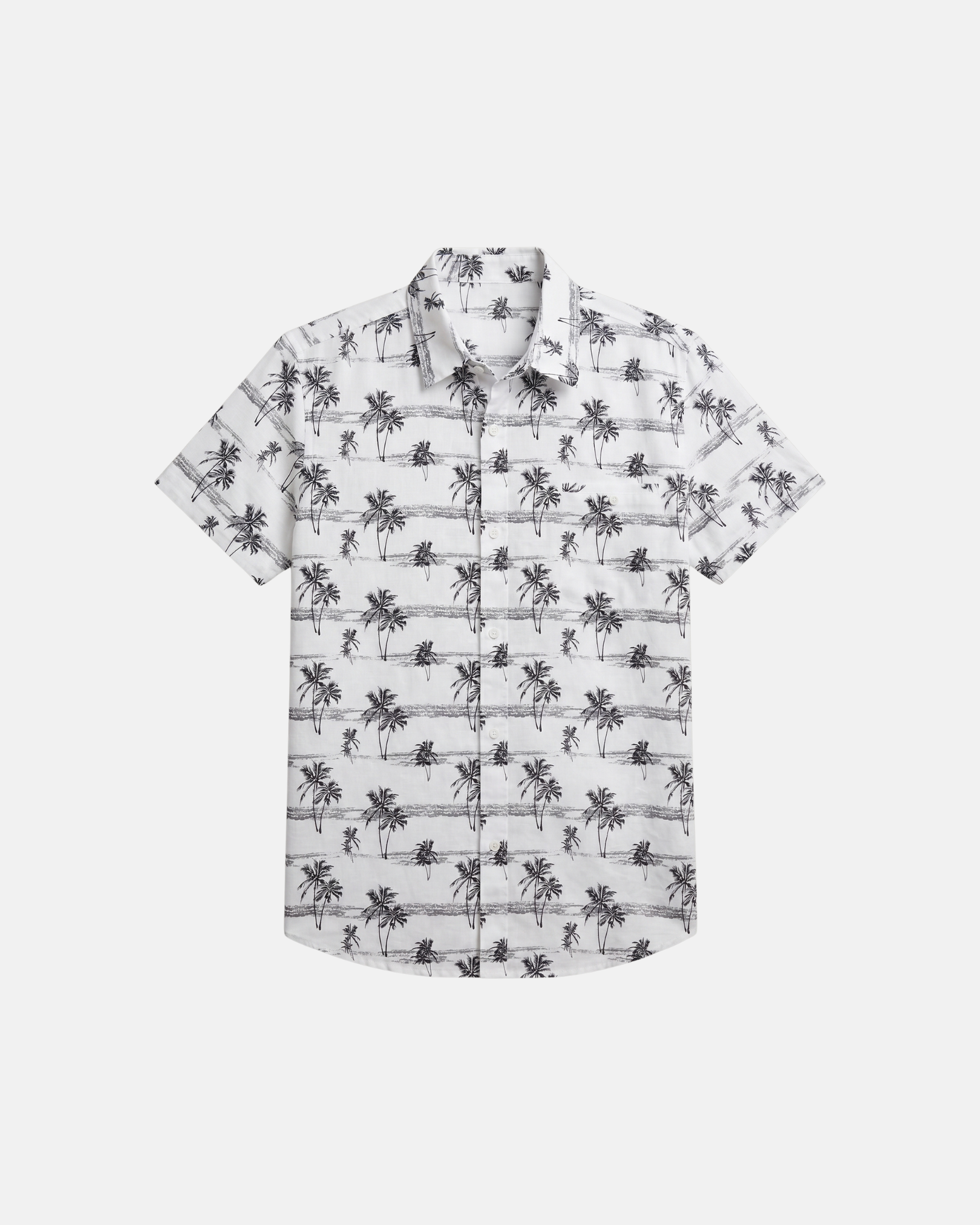 Sahara Palm Shirt - Obsidian Palm
