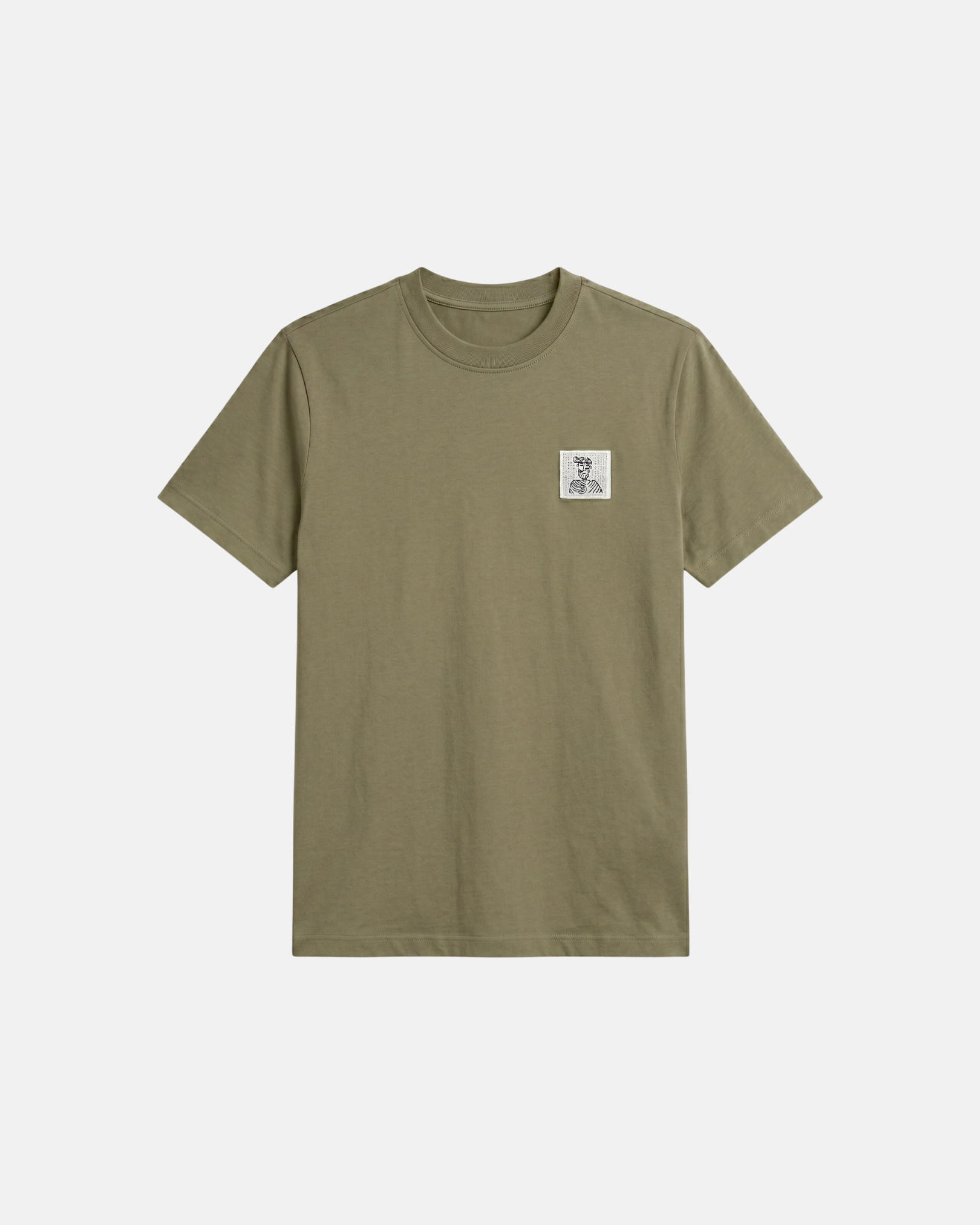 Heritage Modal Tee - Moss Green